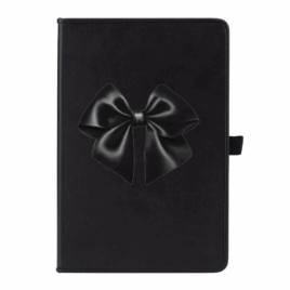 Leather Effect Coloured Notebook with Black Border